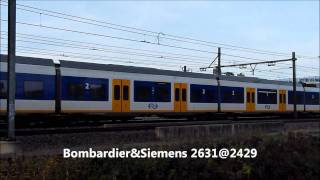 2631@2429, Bombardier&Siemens, Barendrecht, 24 november 2011