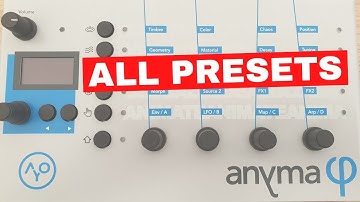 Aodyo Anyma Phi: All Presets