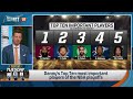 Danny’s NBA playoff Top 10 reveals who will shape the postseason; Carnell Tate draft buzz 🔥