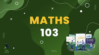 Maths103 test 1 revision