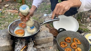 Pet Şi̇şe İle Çitir Çitir Halka Tatlisi Yapar Yapmaz Bi̇tti̇