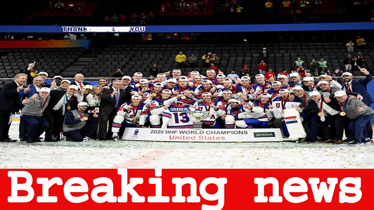 USA Wins Ice Hockey World Championship with Sudden Death Goal! - YouTube