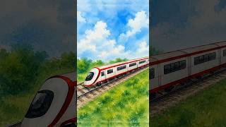 Chennai express #drawing #tricks #easydrawing #shortvideo #viral #art #train #vedio#cute #unique 🚂 🚆