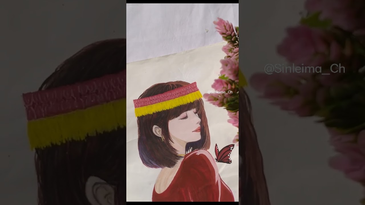 Manipuri traditional attire 🦋