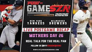 New York Yankees GET SWEPT vs Brewers Postgame Recap & Reaction | Post-GameSZN 2026 screenshot 4