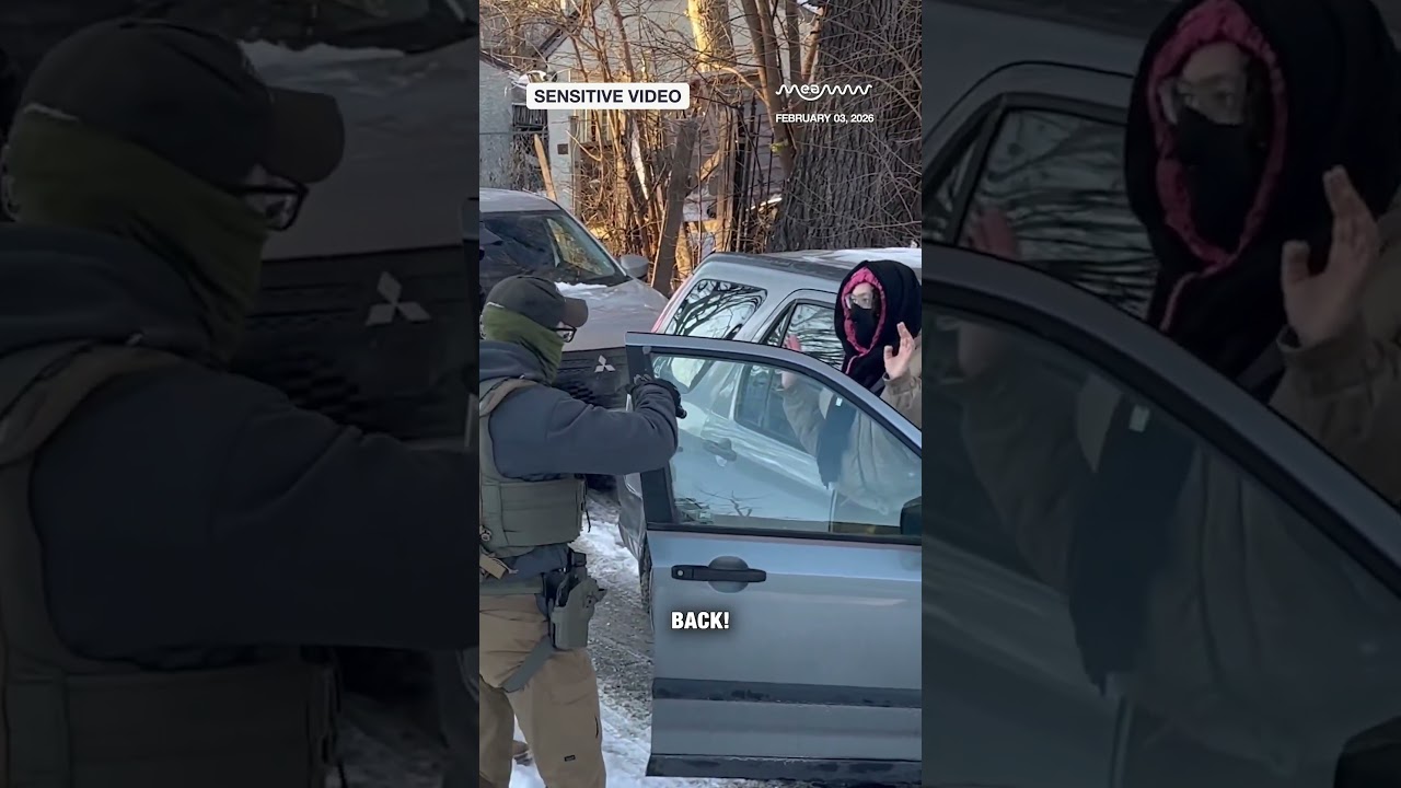 Сотрудники иммиграционной и таможенной службы США (ICE) применили оружие и арестовали наблюдателе...