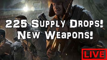 Huge Supply Drop Opening! New DLC Weapons! CoD WW2