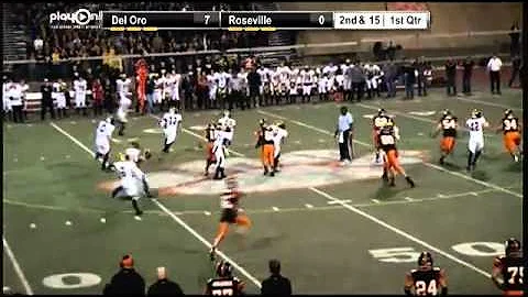 Del Oro DB #32 Brandon Monroe Pic 6