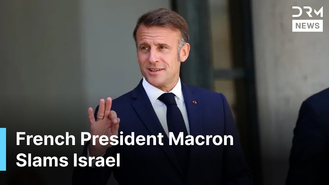 WATCH: French President Macron Slams Israel’s West Bank Plans | Warns Two-State Deal at Risk | AC15