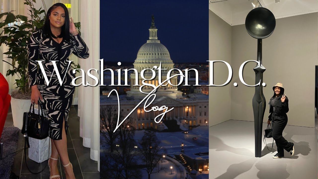 Solo trip to D.C. VLOG | Museums + Restaurants + & More