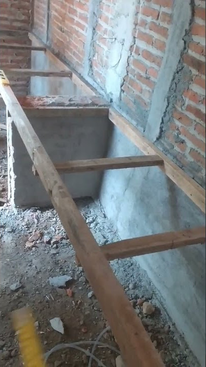Rangka Begisting table top meja dapur