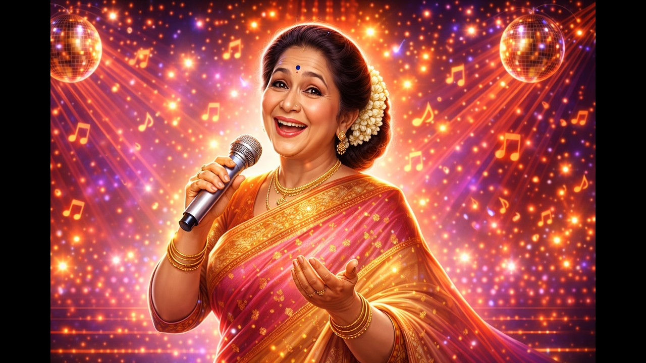 Disco Rani Asha Ji Tribute 💖 | Suron Ki Rani | Nostalgic Bollywood Disco Song 🎶 ...
