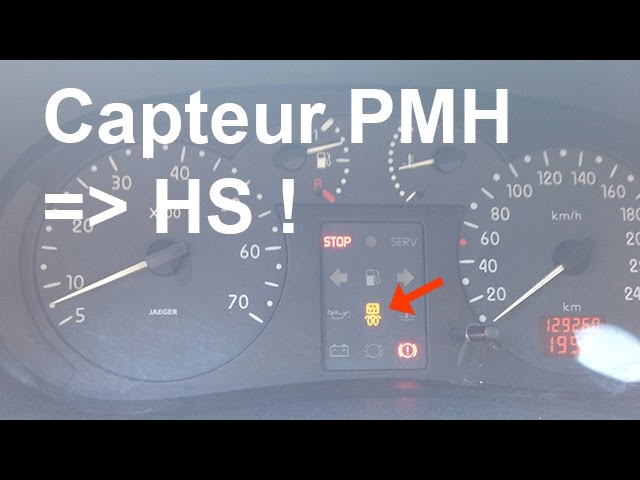 Capteur PMH HS (Point Mort Haut) - Renault Clio 2