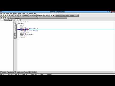 ตัวอักษรลบตัวเลข Dev c++
