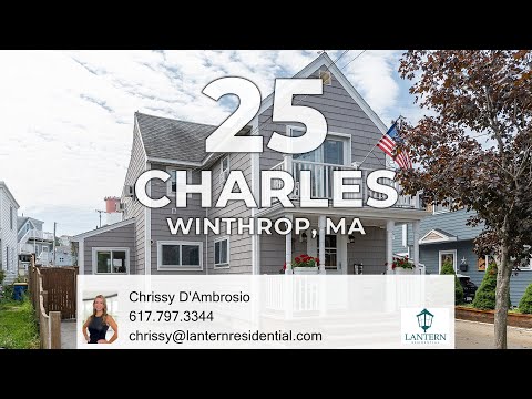25 Charles Street, Winthrop, MA home video tour