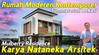 Rumah Modern Tropis 2 Lantai, Mulberry Residence Summarecon Bekasi screenshot 3
