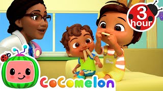 3 Hour Compilation Visit To The Doctor's Office | Cocomelon Nursery Rhymes & Kids Song