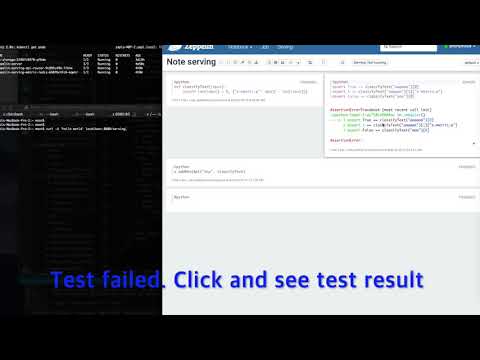 Apache Zeppelin - Notebook serving