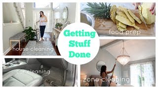 Power Hour Cleaning Motivation | Speed Cleaning My House and Car + Food Prep screenshot 5