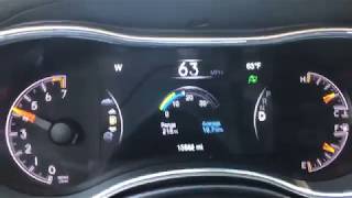 0-60 MPH in Jeep Grand Cherokee 3.6 V6 290 hp