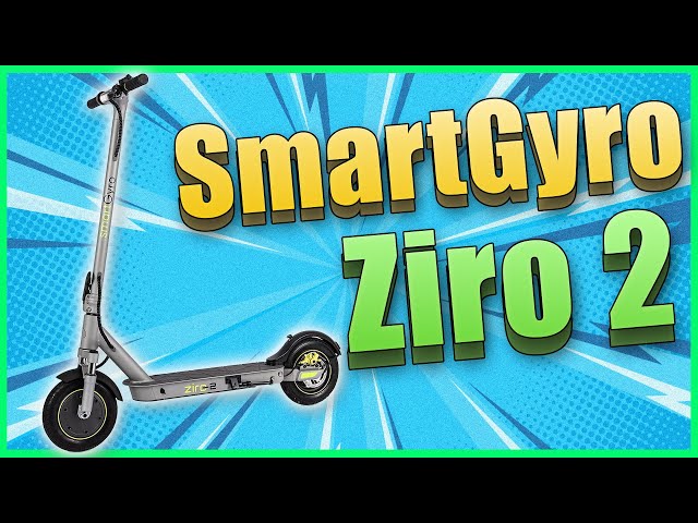 Trottinette Electrique SmartGyro Ziro 2 Bleu - 30 KM