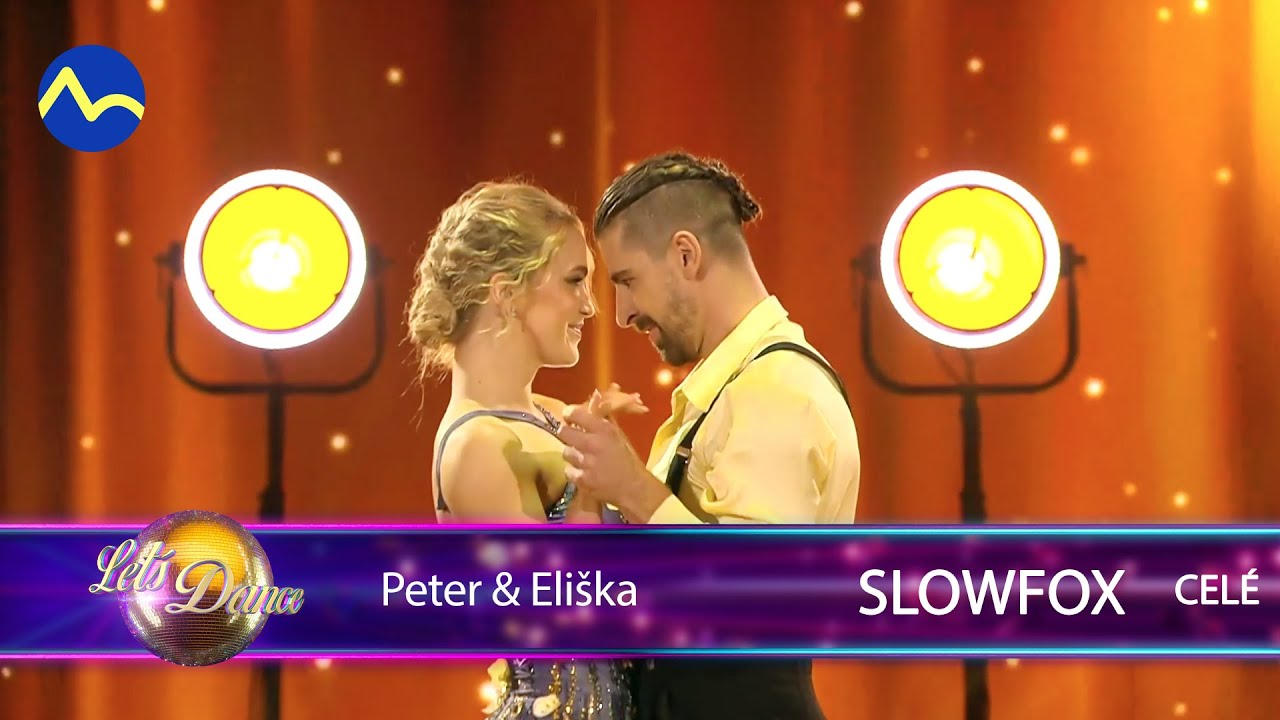 Peter Sagan a Eliška Lenčešová | 4. kolo slowfox (celé) | Let's Dance ...