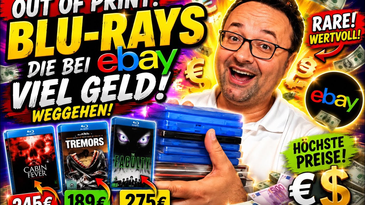 😱Out of Print Blu-ray Schätze: Was sind seltene Filme WIRKLICH auf eBay wert?🔥