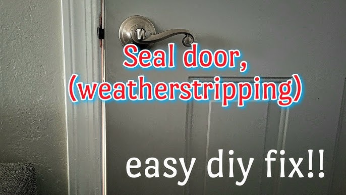 How to Seal a Door: 15 Steps (with Pictures) - wikiHow