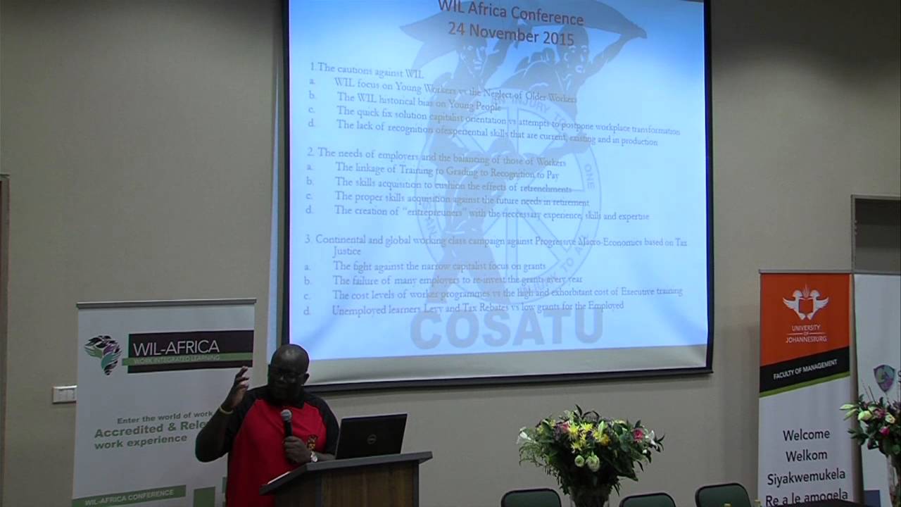 WIL Africa Conference 2015 - Mr Bhabhali Ka Maphikela #universitychallenge