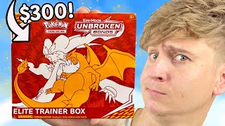 I Opened A $300 Unbroken Bonds Elite Pokemon Box...