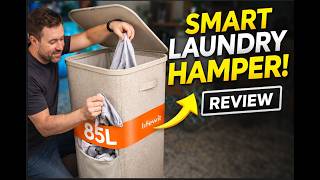 Lifewit 85L Laundry Hamper with Lid Honest Review: Link in description 👇