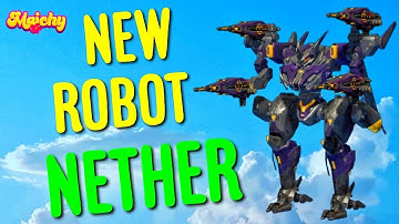New Dashing Robot NETHER Fun Test Server War Robots Gameplay