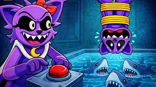 CATNAP’s Twin Sister Is EVIL… and Dangerous?! Poppy Playtime 4 Animation | HORNSTROMP FNF 3D