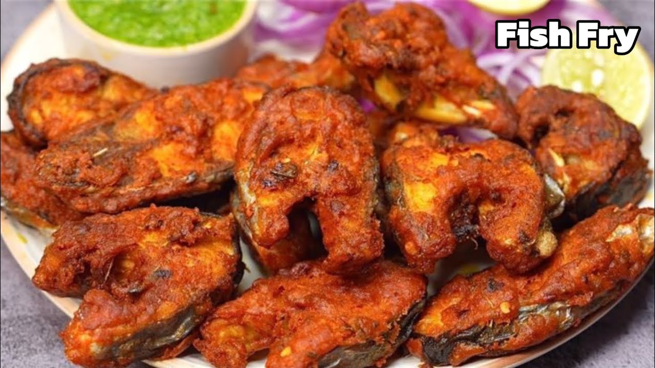 Masala Crispy Fish Fry Recipe | Spicy Masala Fish Fry | Crispy Rohu ...