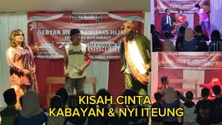 Kisah cinta kabayan & Nyi Iteung ( versi barudak pais peda )