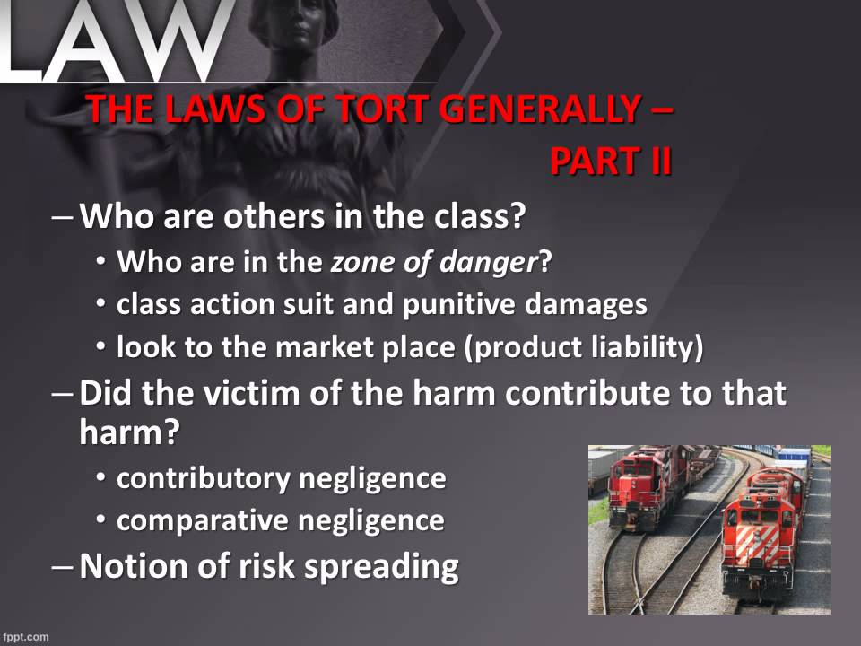 POL 203 Tort Law Lecture Presentation AUDIO SP15