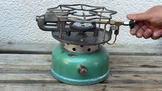 コールマン500 カナダ 1947年2月製シーフォームグリーン 星形八角