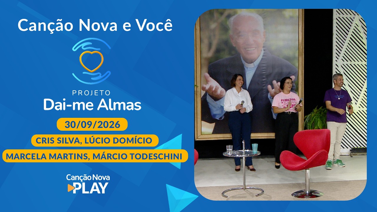 Projeto Dai-me Almas - Cris Silva, Lúcio Domício, Marcela Martins e Márcio Todeschini - 30/09/2026
