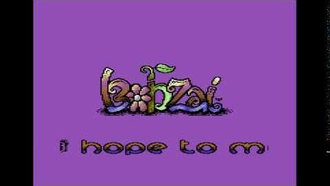 Bonzai - ICC2019 Intro | C64 Intro