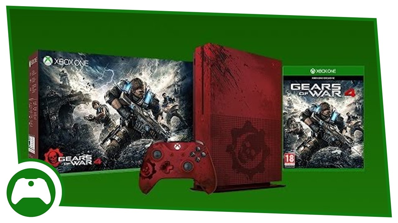 Hands-on with the Gears of War 4 Limited Edition Xbox One S bundle