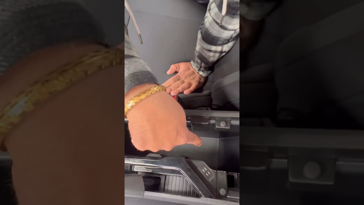 Tata Original Armrest in a Tata Nexon