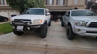 1st Gen Tundra Vs 2d Gen Tacoma Size Comparison