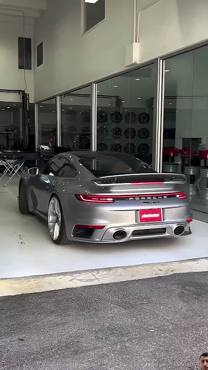 Porsche 911 turbo s 2025 silver edition #shorts #shortvideo #car #automobile #porsche #luxury