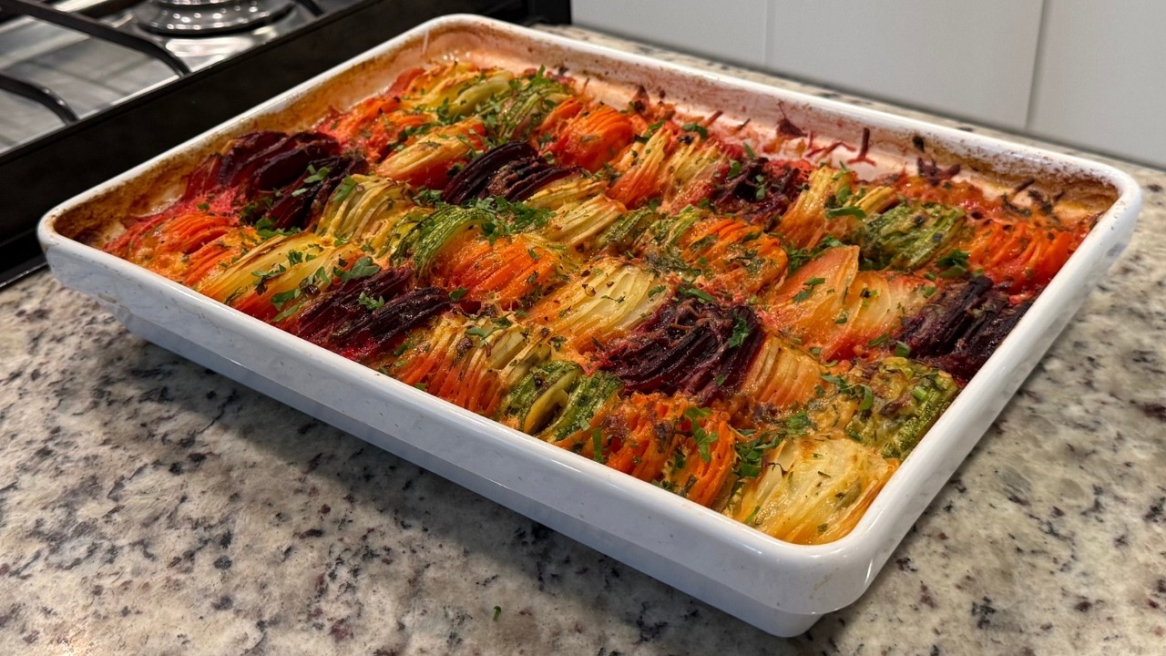 Gratinado Colorido | Delícias da Eleni