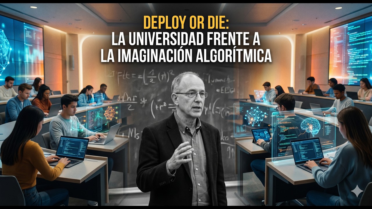 Deploy or die: la universidad frente a la imaginación algorítmica