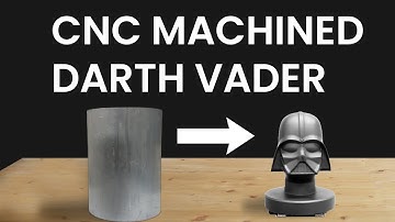 We CNC Machined Darth Vader