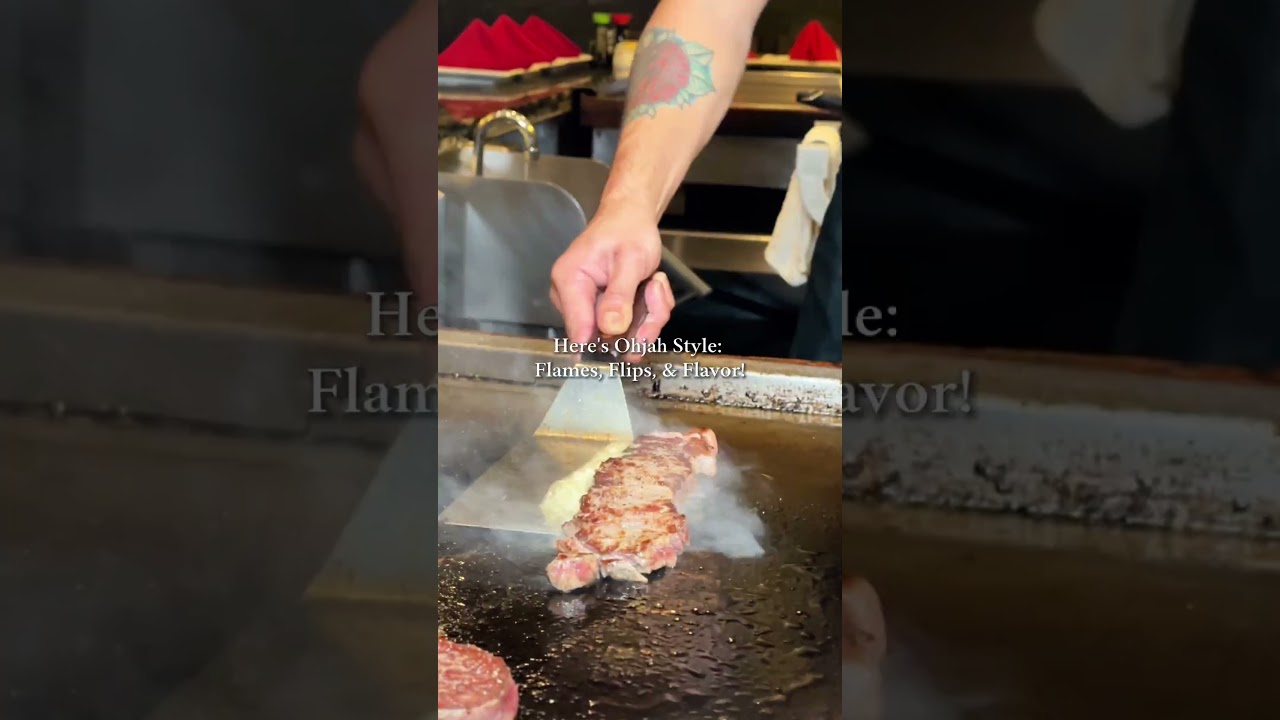 Tantalizing Hibachi Feast at Ohjah Las Vegas 🤩 