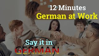 Learn German For Work Easy German In 12 Minutes