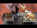 This is an electric rotating barbecue grill.