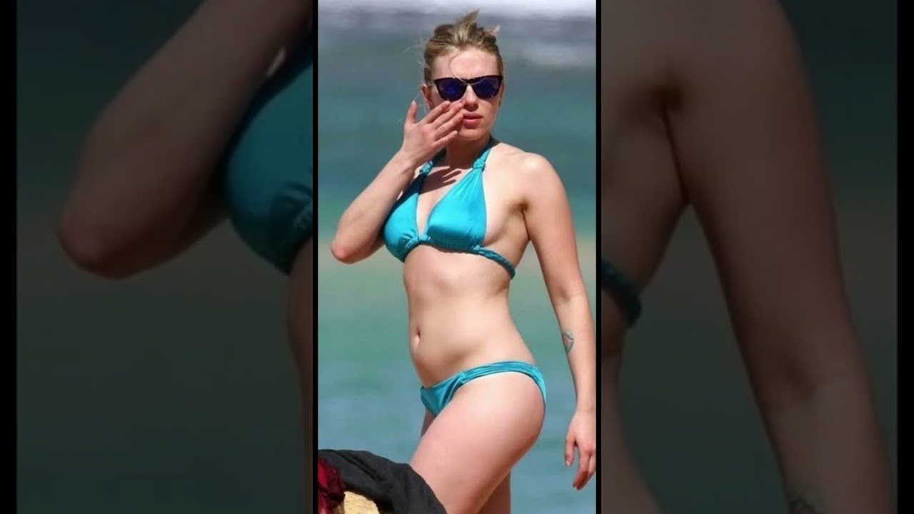 scarlet jhonson in bikini hot photo shoot